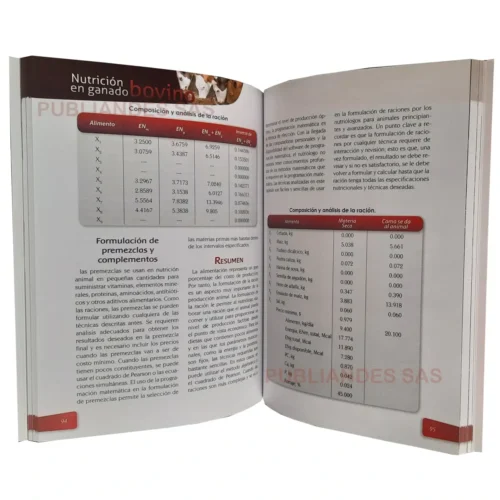 Libro Nutrición Para Ganado Bovino