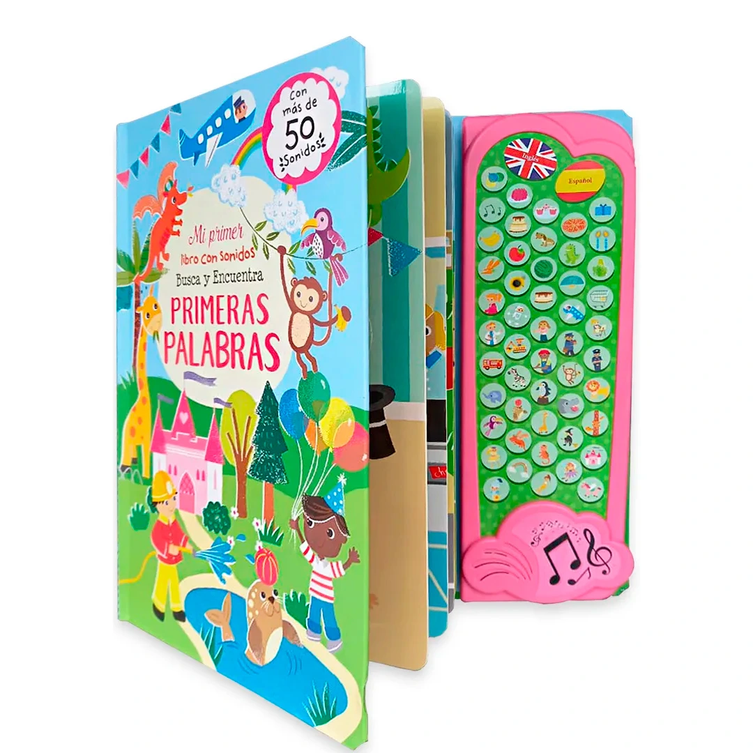 Primeras Palabras Mi Primer libro con Sonidos