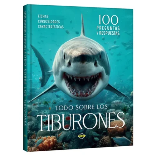 Libro Todo sobre los Tiburones – 100...